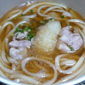 豚しゃぶのみぞれうどん